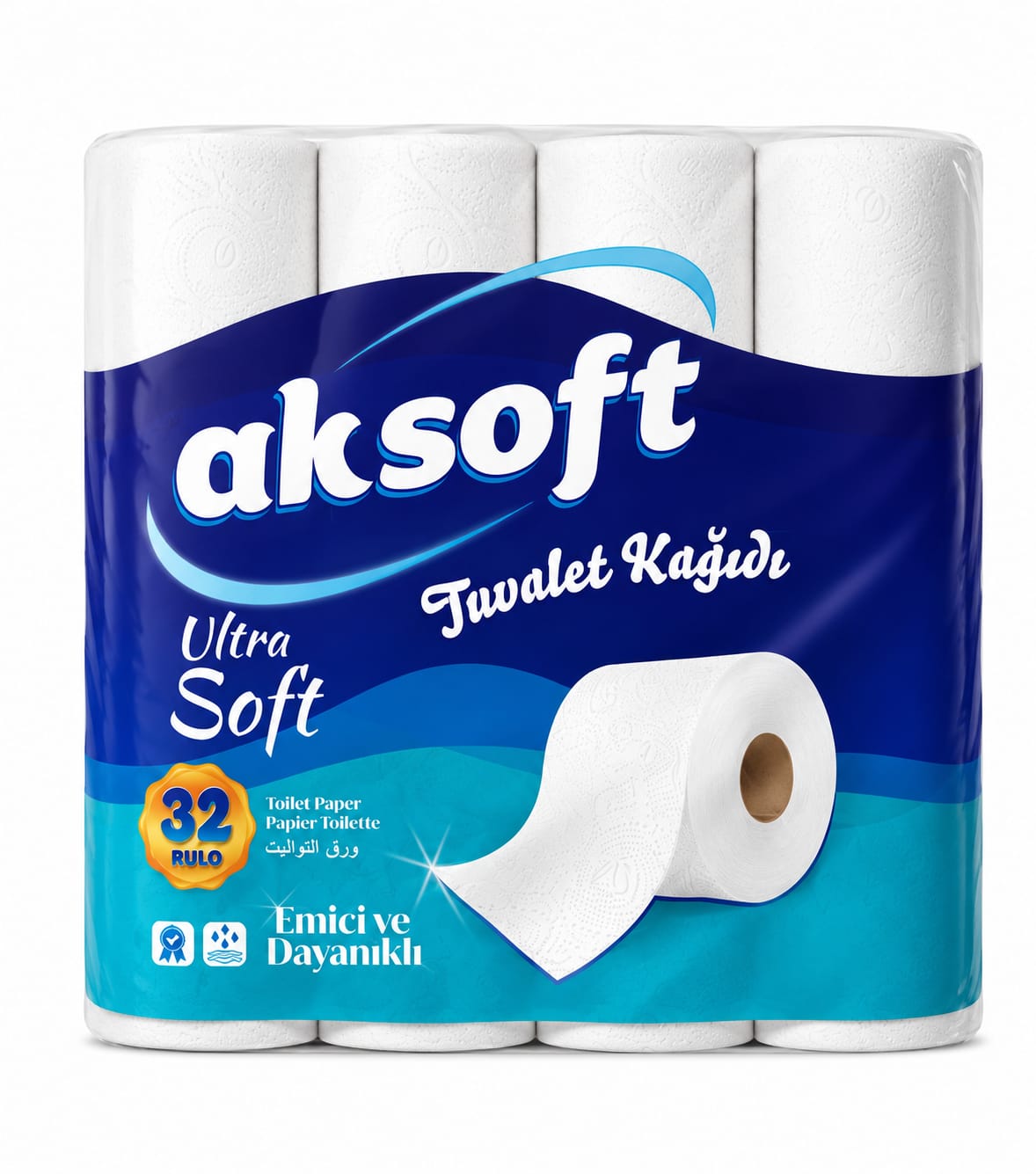 Aksoft Tuvalet Kağıdı 32'li