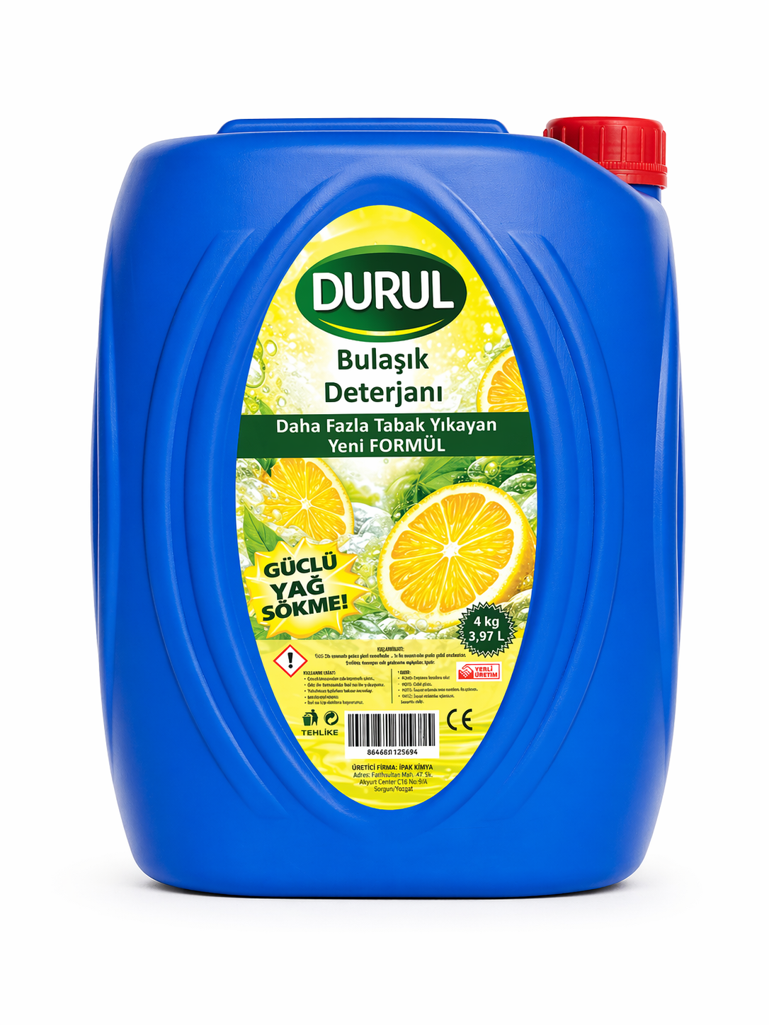 Durul Bulaşık Deterjanı 4 kg